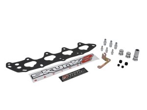 Honda Civic Intake Manifold - Skunk2 Racing - Ultra Series Race, 3.5L Plenum, 90mm TB Inlet - Black - `99-`00